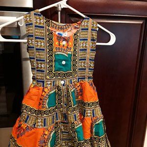African Print children dresses and tops.